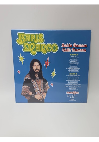 Barış Manço Sakla Samanı Gelir Zamanı Lp Plak