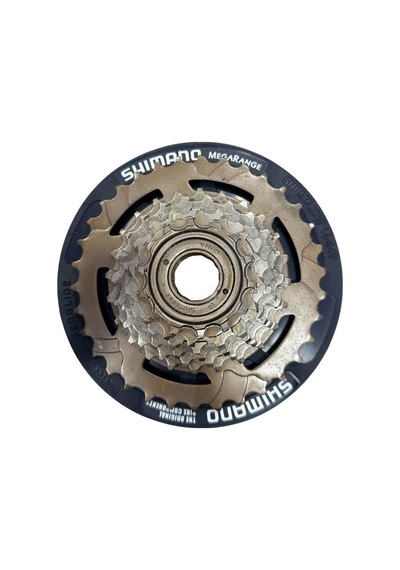 Shimano Mf-tz31 Megarange Cp 7'li Ruble Bisiklet 7li Dişli Shımano Plastik Korumalı Ruble 7'li Dişli Siyah - Kırmızı
