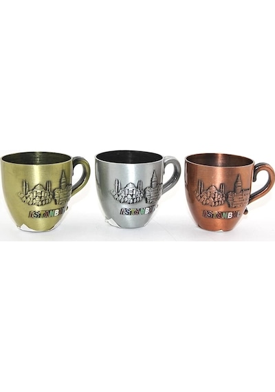 Metal İstanbul Yöresel Bardak Alk3344 -
