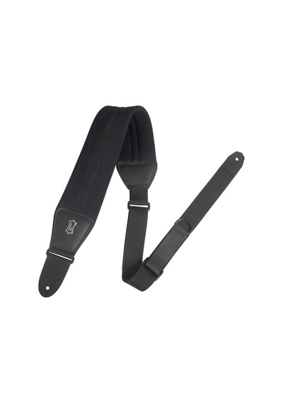Levy's Leathers Ripchord Hızlı Ayar Teknolojisine Sahip Sağ Yükseklikte Gitar Kayışı 8,25 Cm Geniş Neopren - Siyah Mrhgp-blk