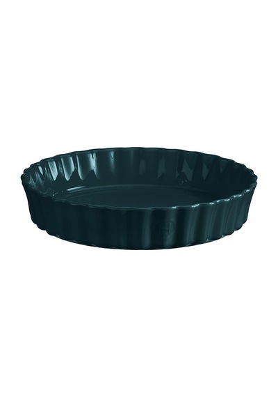 Emile Henry 11 İnç/2.1 Litre Derin Tart Tabağı, Toskana Çok renkli