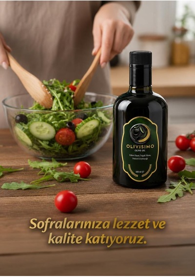 Olivisimo Erken Hasat Soğuk Sıkım Natürel Sızma Zeytinyağı 500 Ml