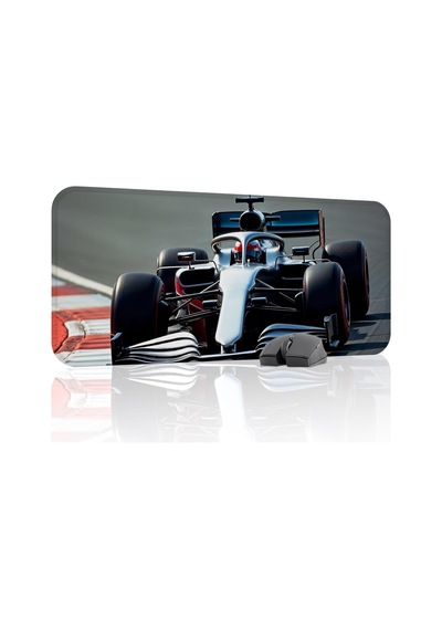 F1 Gaming Mouse Pad Kauçuk Kaymaz Taban Mousepad V2, 70x30 Xl
