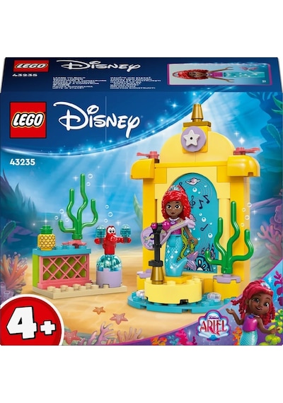 LEGO® │ Disney Princess Ariel'in Müzik Sahnesi 43235 - 4 Yaş & Üzeri Çocuklar için Yaratıcı Oyuncak Yapım Seti (60 Parça)