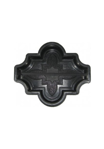 Plastik Parke Taşı Kalıbı Tekli Zambak Yatay 1/2 4,5 Cm (10 Ad)