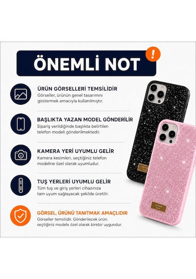Oppo A74 Uyumlu Simli Parlak Mika Sert Telefon Kılıfı Pembe