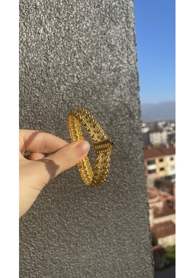 Dorika Toplu Kelepçe Altın Bilezik