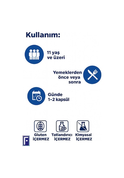 Lifylact Daily Probiyotik+Prebiyotik 2 x 30 Kapsül