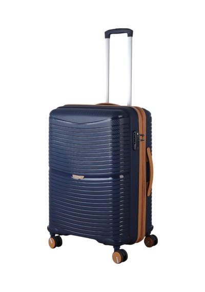Mçs Group V379 Aura Y.üretim Pp Valiz 65 Cm S21yy100014265 11158 Lacivert/hardal