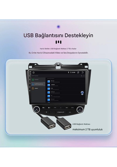 Otolas Honda Accord Wifi Gps Carplay 10 Inç 6+128gb Kamera Multimedya Navigasyon Sistemi - 2004-2007 Model 10"