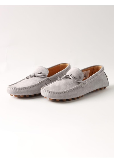 Dufy Gri Erkek Süet Loafer Ayakkabı - 105710-gri Gri