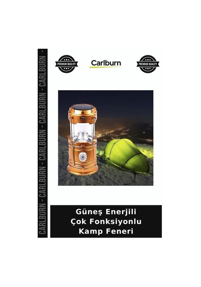 Özel Üretim Aydınlatma Şarjlı Fener Dış Mekan Güneş Enerjili Çok Fonksiyonlu Kamp Feneri