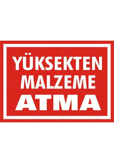 Yüksekten Malzeme Atma