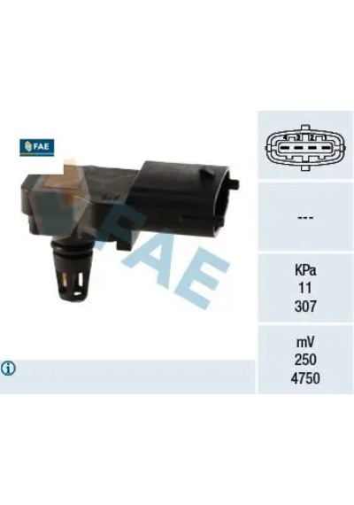 Map Sensörü Astra G-h-j-combo C-d-corsa D-e-ınsıgnıa A-mokka-vectra C-zafıra A-doblo-bravo-lınea Fıo Fae 93171176