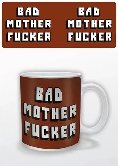 Kupa Bardak Bad Mother Fucker Çok Renkli