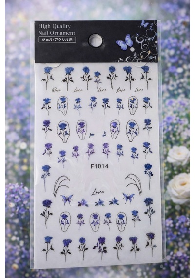 Urban Butterfly & Abstract Nail Art Sticker Series No:04