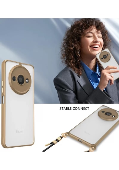 Newface Xiaomi Redmi A3 4g Kılıf Penta Silikon Kılıf - Lacivert