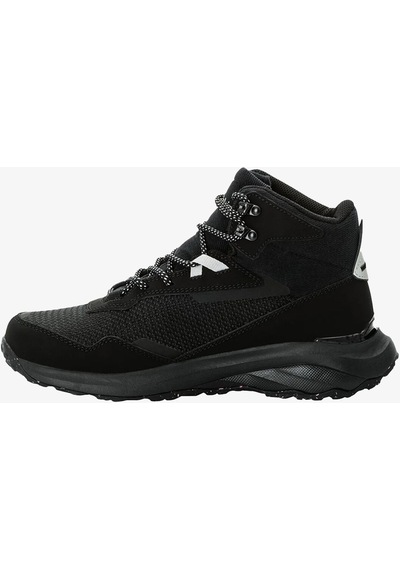 Jack Wolfskin Dromoventure Texapore Mid W Kadın Siyah Outdoor Bot 4059651-6350 Siyah