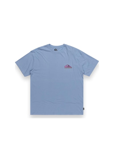 Quiksilver Eqyzt07654 Take Us Back Logo Ss Açık Mavi Erkek T-shirt Açık Mavi