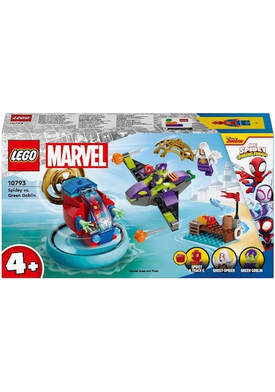 LEGO® Spidey Green Goblin’e Karşı 10793 4+ Yaratıcı Oyuncak Yapım Seti - 84 Parça