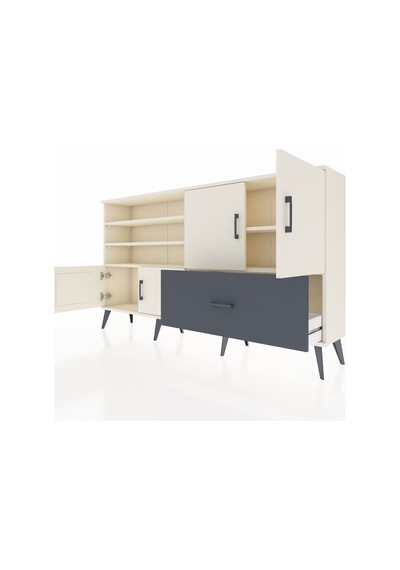 Arges Konsol 5 Raflı Tek Çekmeceli 4 Kapaklı 176x30x99 Aytaşı-ayt Aytaşı-aytaşı/antrasit Arges Konsol 5 Raflı Tek Çekmeceli 4 Kapaklı 176x30x99 Aytaşı-ayt Aytaşı-aytaşı/antrasit