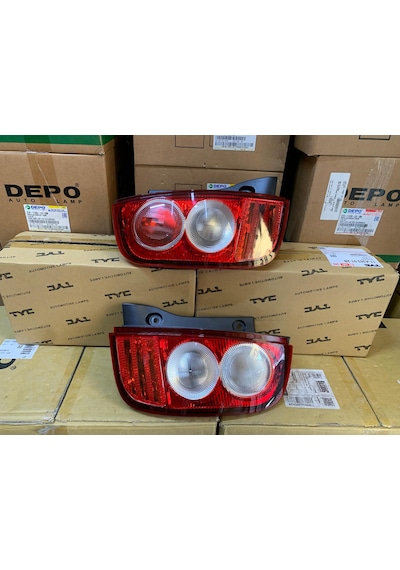 Nıssan Micra K12 2003-2008 Arası Tyc Sağ Ve Sol Stop Lambası Takım 26555-ax720 / 26550-ax720