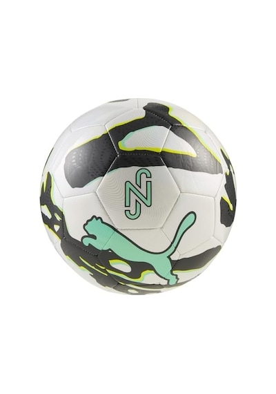 Neymar Jr Graphic Ball Unisex Yetişkin Top, Puma White-black-lux Lime, 5