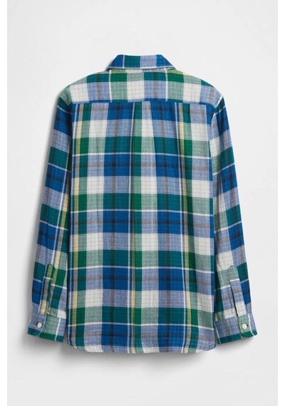 Gap V-ls Transitional Çocuk Gömlek Yesil