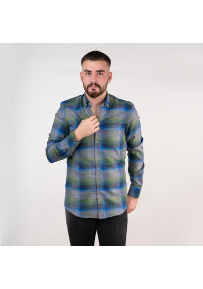 Dorss Slimfit Ekose Erkek Gömlek