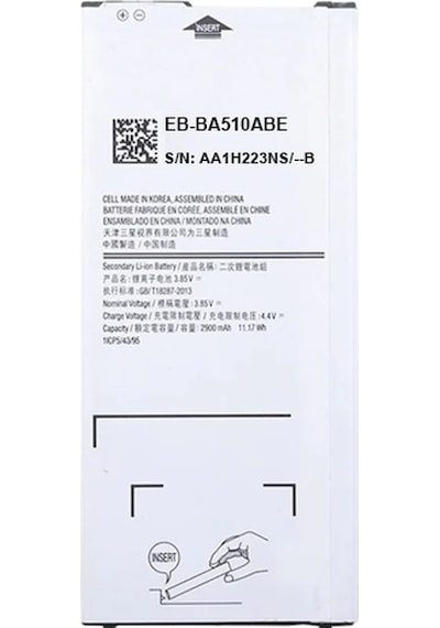 Ally Sm Galaxy A510 A5 2016 Eb-A510Abe Pil Batarya