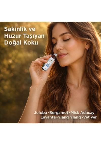 Sera Natura Yağ Bazlı Doğal İçerikli Unisex Roll-On Koku Seti 5 x 10 ML