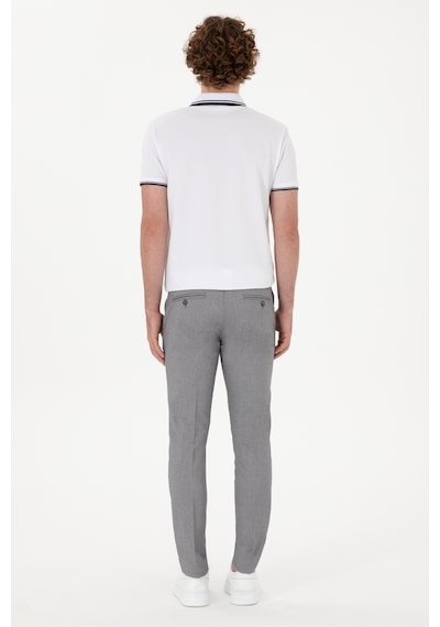 U.s. Polo Assn. Erkek Gri Pantolon Kanvas-chino 50299990-vr024 Gri