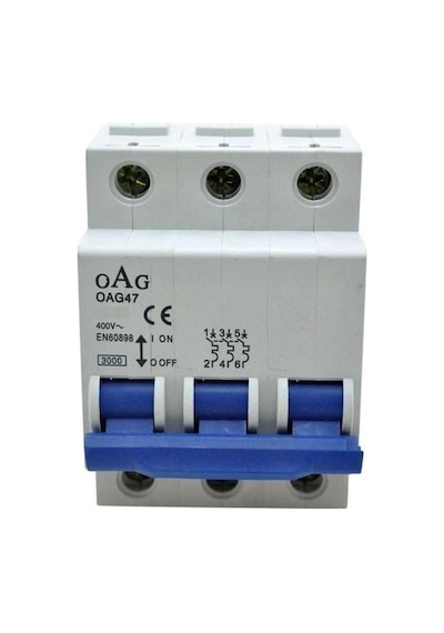 Oag 3x80 A Trifaze Otomatik Sigorta