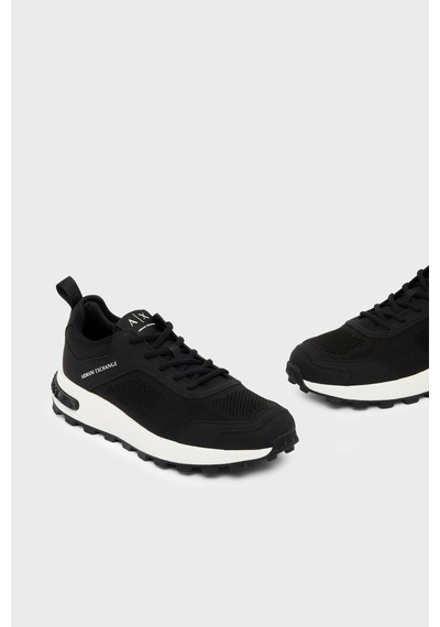 Armani Exchange Logolu Sneaker Ayakkabı Erkek Ayakkabı Xm003611 Af29101 Uc001 Siyah