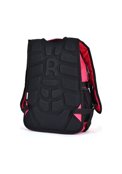 Elatae Unisex Ortopedik Çok Gözlü Günlük Seyahat Okul Sırt Çantası Pembe 2238