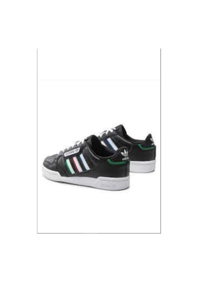 Adidas Continental 80 Stripes GW6643 Kadın Spor Ayakkabı Siyah