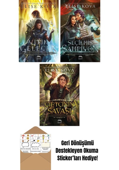 Yitik Gelecek + Seçilmiş Şampiyon Girdap Günlükleri İkinci Kitap + Çiftçinin Savaşı Altın Muhafızlar Serisi 3