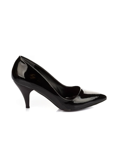 Fox Shoes Siyah Kadın Topuklu Ayakkabı A922151108
