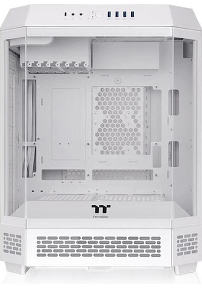 Thermaltake The Tower 600 TG CA-1Z1-00M6WN-00 Oyuncu Mid-Tower Bilgisayar Kasası Beyaz Thermaltake The Tower 600 TG CA-1Z1-00M6WN-00 Oyuncu Mid-Tower Bilgisayar Kasası Beyaz