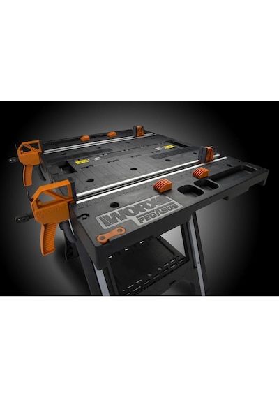 Worx Wx051 Çok Fonksiyonlu Katlanabilir Çalışma Tezgâhı 2 Adet