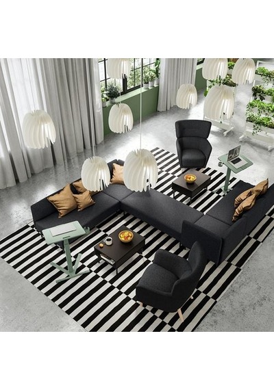 Ikea Mıttzon Yüksekliği Ayarlanabilen Çalışma Masası, Yeşil, 66x50 Cm
