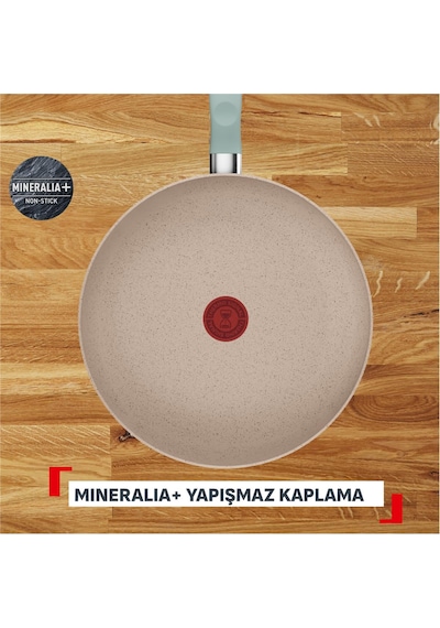 Tefal Harmony Okaliptus Mineralia+ Tava - 20 Cm Yeşil