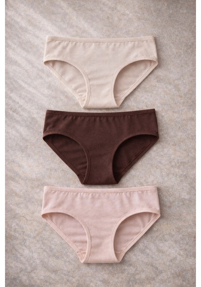 Demirsa Boutique Kadın Modal Bikini Külot 3 Lü Set Koyu Ten Somon Kahve Koyu Ten-somon-kahve Demirsa Boutique Kadın Modal Bikini Külot 3 Lü Set Koyu Ten Somon Kahve Koyu Ten-somon-kahve