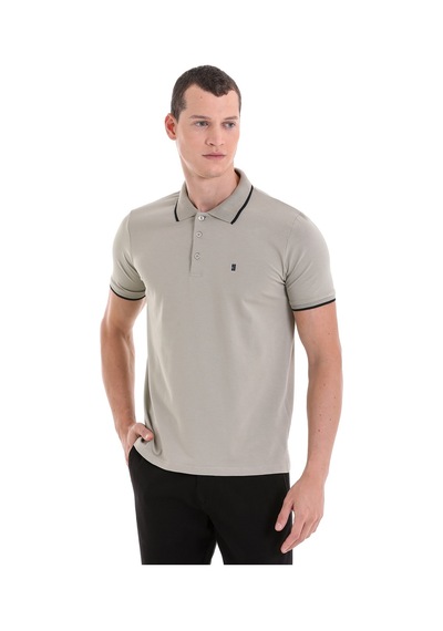 Hatemoğlu Yeşil Regular Fit Düz Polo Yaka 100% Pamuklu Tişört Yeşil