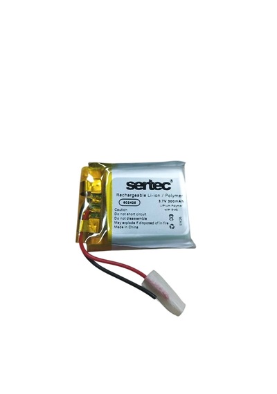 Sertec 602425 3.7v 300mah Li-polymer Pil Devreli/1.5a Crchmgo
