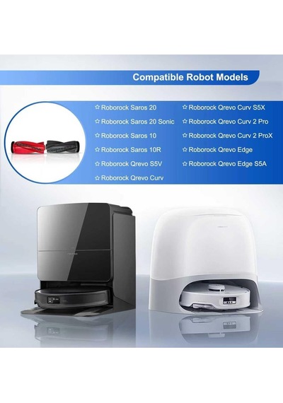 Roborock Qrevo Curv Edge Saros 10r Saros 10 Uyumlu Ana Fırça