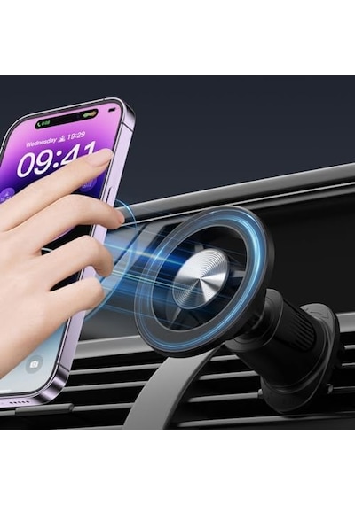 Otomobil Cep Telefonu Tutucu, Titreşim Önleyici Araç Tutucu, İphone 14/13/12 Serisi Ve Tüm Akıllı Telefonlar İçin, Araç Tutucu, 360 Dönebilir, Mıknatıslı Cep Telefonu Tutucu, Araç Zhoppy