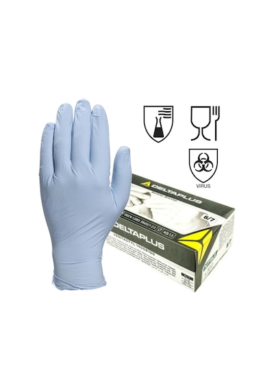 Delta Plus Venitactyl V1400b100 Nitril Pudrasız Tek Kullanımlık Eldiven