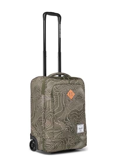 Herschel Heritage Softshell Carryon Unısex Kabin Boy Valiz 40082 Ivy Green Topography