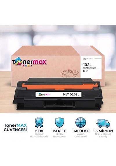 Samsung Ml-2955dw Uyumlu Toner Çipli Mlt-d103l 10'lu 2.500 Sayfa
